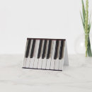 Suche nach piano keys karten Schwarz