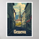 Suche nach genf poster Vintag