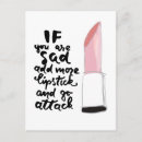 Suche nach lipstick postkarten Aquarell