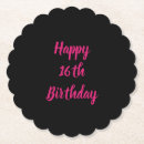 Suche nach 16 geburtstag untersetzer Für sie
