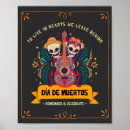 Suche nach der tag der toten poster Totenkopf