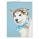 Suche nach sibirischer husky kleine grußkarten Welpe