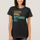 Suche nach legende seit 1957 tshirts Alt