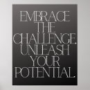 Suche nach herausforderung poster Motivation