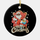 Suche nach schwarzer weihnachtsmann ornamente Weihnachten
