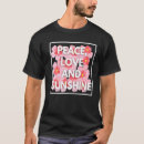 Suche nach peace tshirts Blume