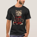 Suche nach ninja katze tshirts Samurai