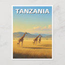 Suche nach giraff postkarten Tansania