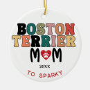 Suche nach boston terrier christmas ornamente Für sie