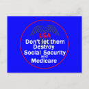 Suche nach unterstützung postkarten Präsident