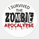 Suche nach zombie apokalypse aufkleber Zombies