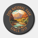 Suche nach zion national park magnete Retro vintage
