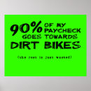 Suche nach geld poster Motocross