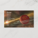 Suche nach planeten visitenkarten Raum