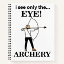 Suche nach bogenschießen kleine notizbücher Bullseye