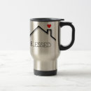 Suche nach zuhause reisebecher Herz