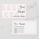 Suche nach persönlicher fitnesstrainer visitenkarten Fitnesslehrer