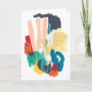 Suche nach abstract art karten Bright colors