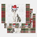 Suche nach boston terrier geschenkpapier Weihnachtsgeschenk