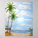 Suche nach palmen und strand poster Ozean