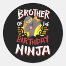 Suche nach ninja geburtstag aufkleber Kung fu