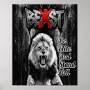 Suche nach löwen poster Weiß