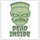 Suche nach cartoon horror aufkleber Zombie