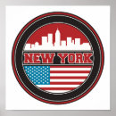 Suche nach flagge von new york poster Manhattan