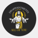 Suche nach enttäuschung aufkleber Jesus