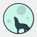 Suche nach wolf silhouette magnete Heulen