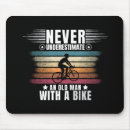 Suche nach alte fahrräder mousepads Alter mann