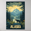 Suche nach vintages alaska poster Urlaub