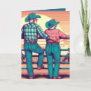Suche nach cowboy anniversary karten Western