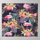 Suche nach flamingo muster poster Blatt