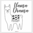 Suche nach drama lama aufkleber Lamas