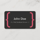 Suche nach web entwickler visitenkarten Programmierer