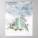 Suche nach schnee poster Vogel