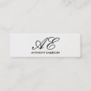 Suche nach monogramm mini visitenkarten Kunde