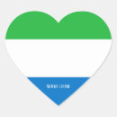 Suche nach national flag aufkleber Sierra leone