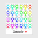 Suche nach weibliches symbol aufkleber Für sie