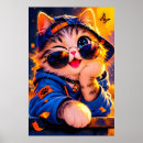Suche nach katzen sonnenbrille poster Haustier