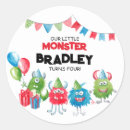 Suche nach kleines monster aufkleber Ungeheuer