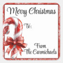 Suche nach candy cane aufkleber Vintag