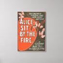 Suche nach alice leinwandbilder Vintag