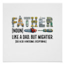 Suche nach superheld poster Tag des glücklichen vaters