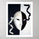 Suche nach maske kunst Schwarz weiß