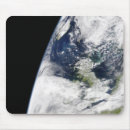 Suche nach erde vom raum mousepads Fotografie