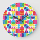 Suche nach geometrische muster wanduhren Cool