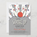 Suche nach bowling retro einladungen Jedes kind