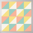 Suche nach gelbe dreiecke poster Bunt
